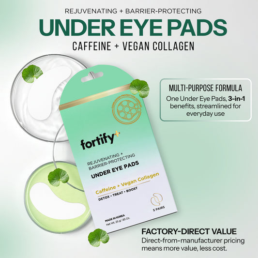 Under Eye Pads 5 Pairs - Caffeine and Vegan Collagen