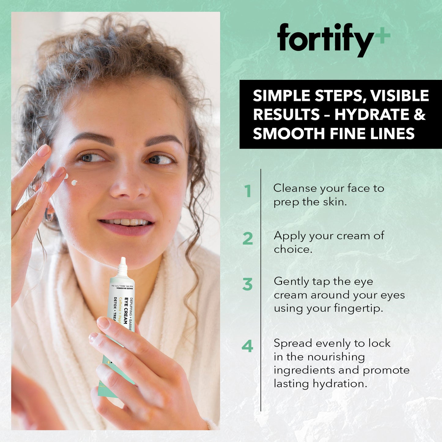 Eye Cream - Caffeine and Peptides