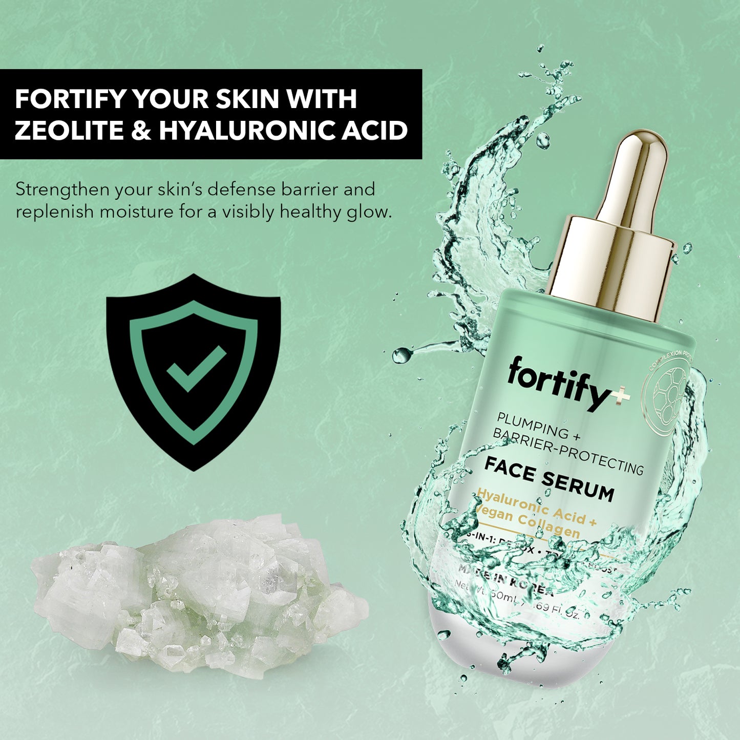 Facial Serum - Hyaluronic Acid and Vegan Collagen