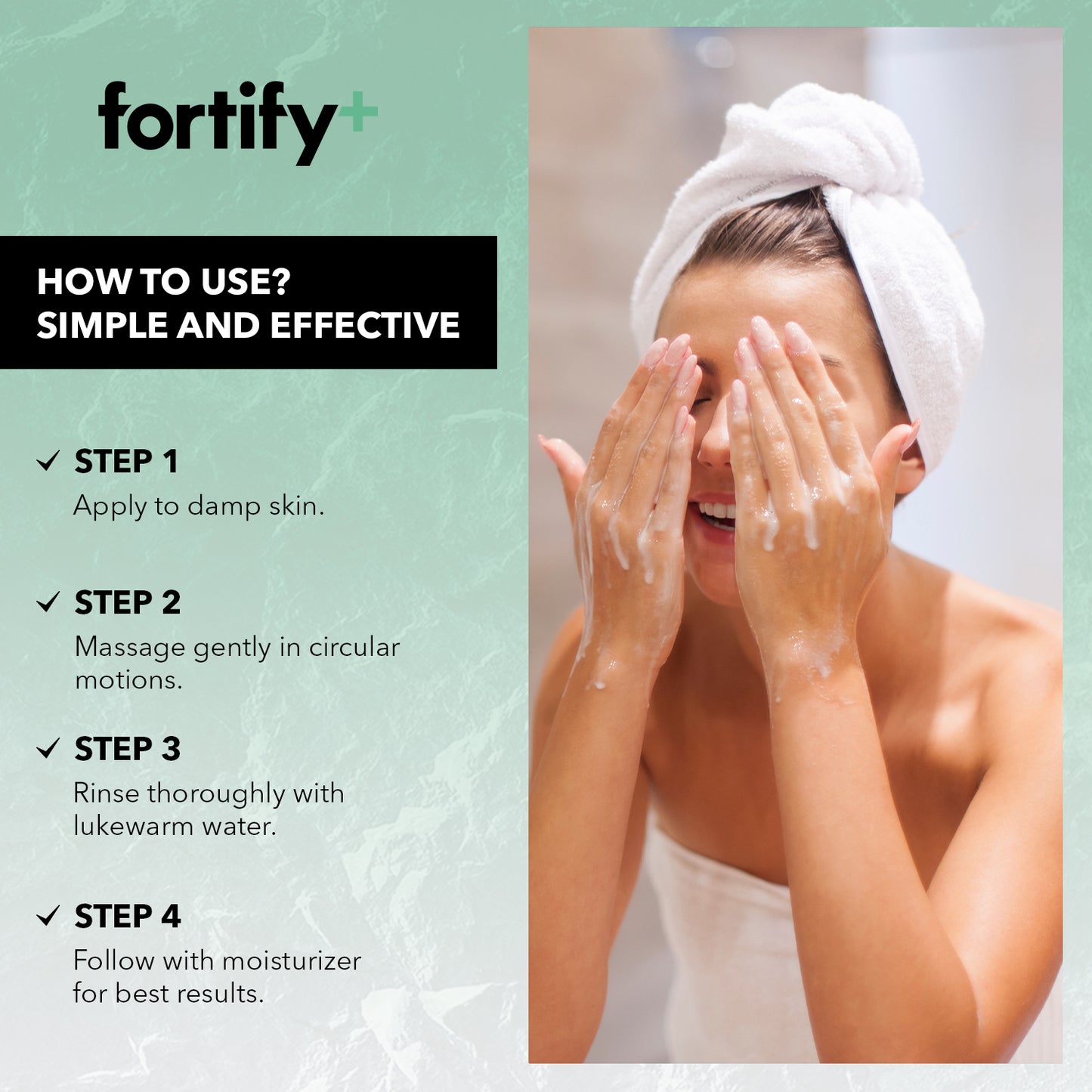 Foaming Facial Cleanser - Hyaluronic + Salicylic Acid