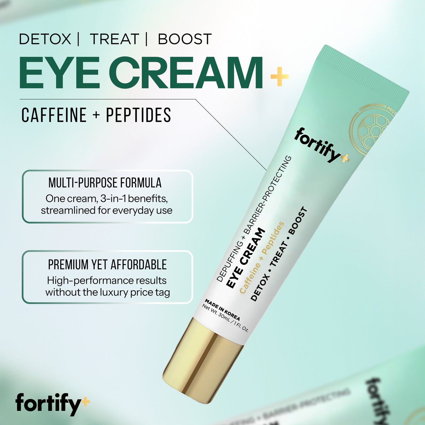 Eye Cream - Caffeine and Peptides
